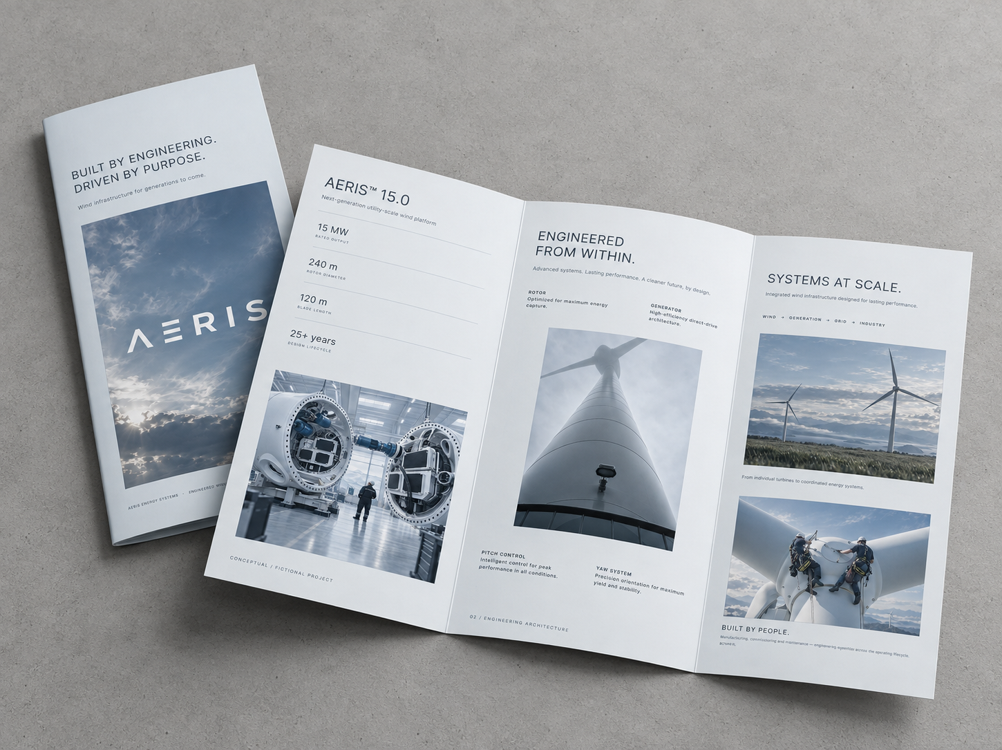 Aeris editorial spreads